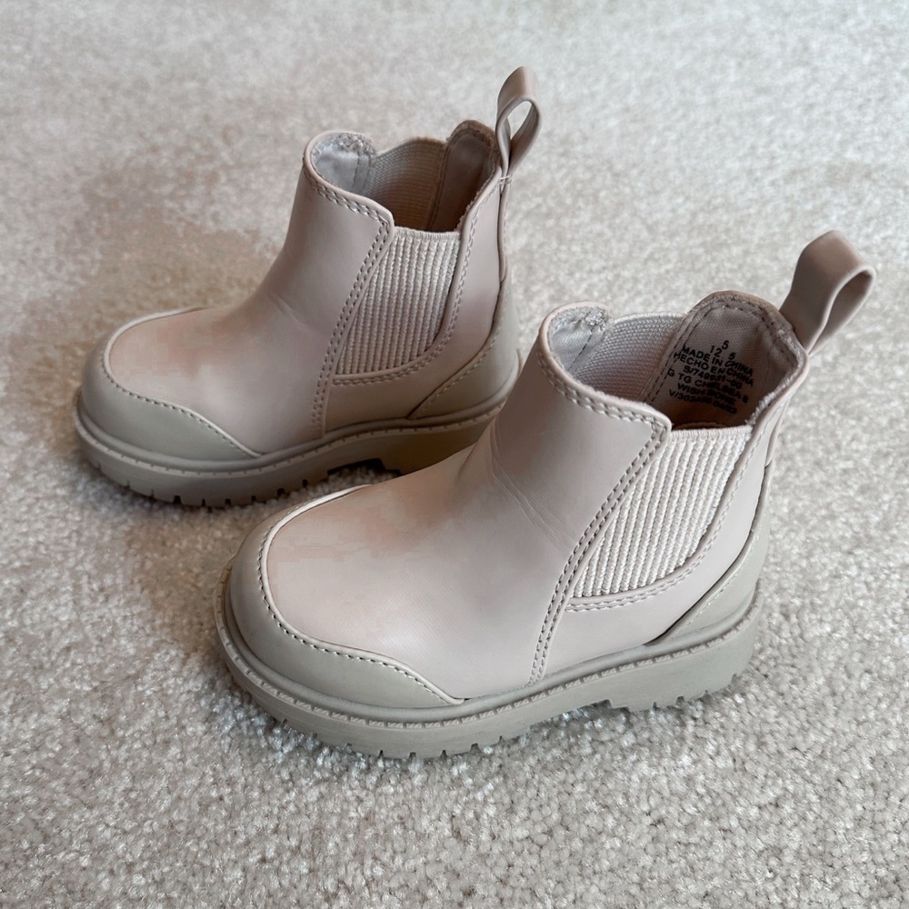 Old Navy Faux Leather Chelsea Boots